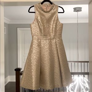 Eliza J Metallic Party Dress